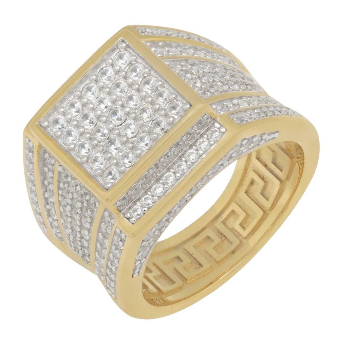 King Ice Cubist Ring - 14K/White Gold - 14K/WHITE GOLD